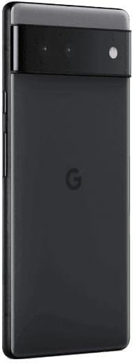 Google Pixel 6 – Unlocked Android 5G Smartphone with 50 Megapixel Camera and Wide-Angle Lens – 128 GB – Stormy Black